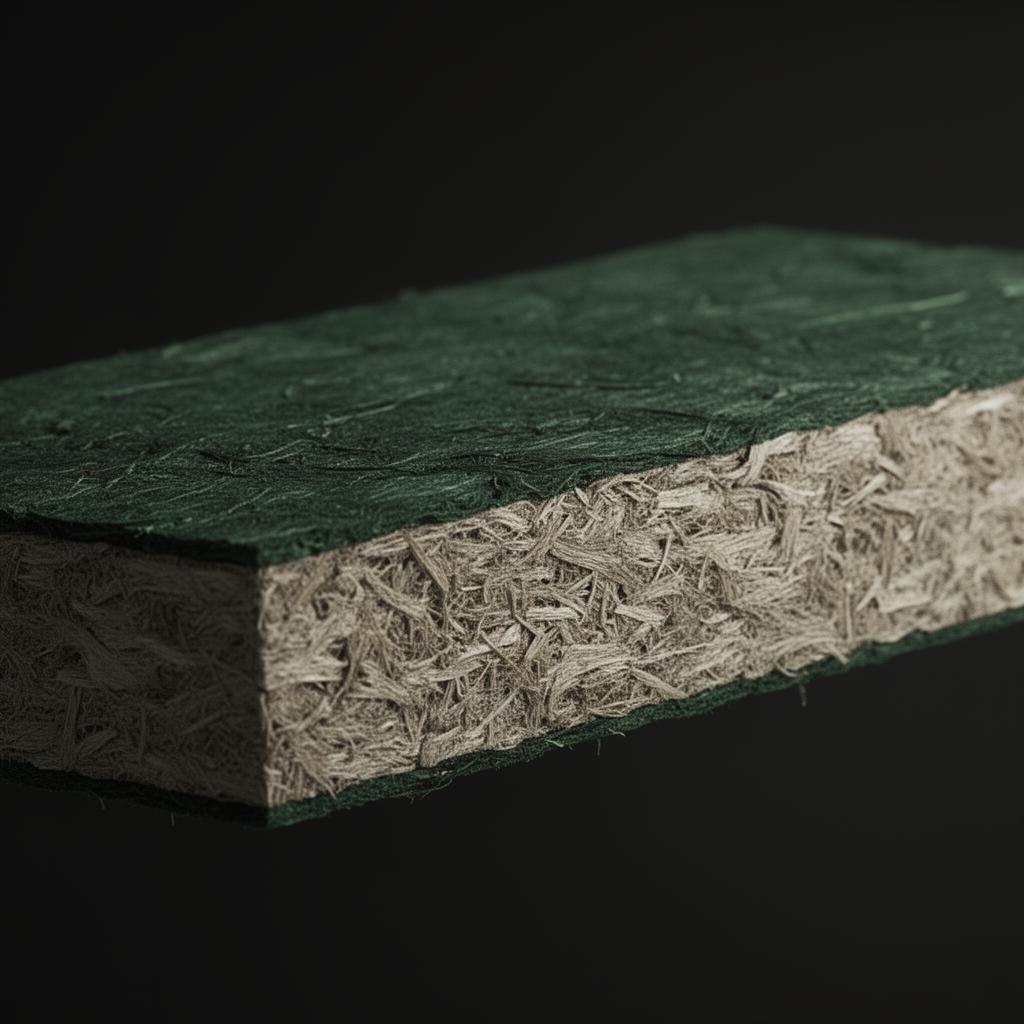 Sugar beet pulp biomaterial cross section